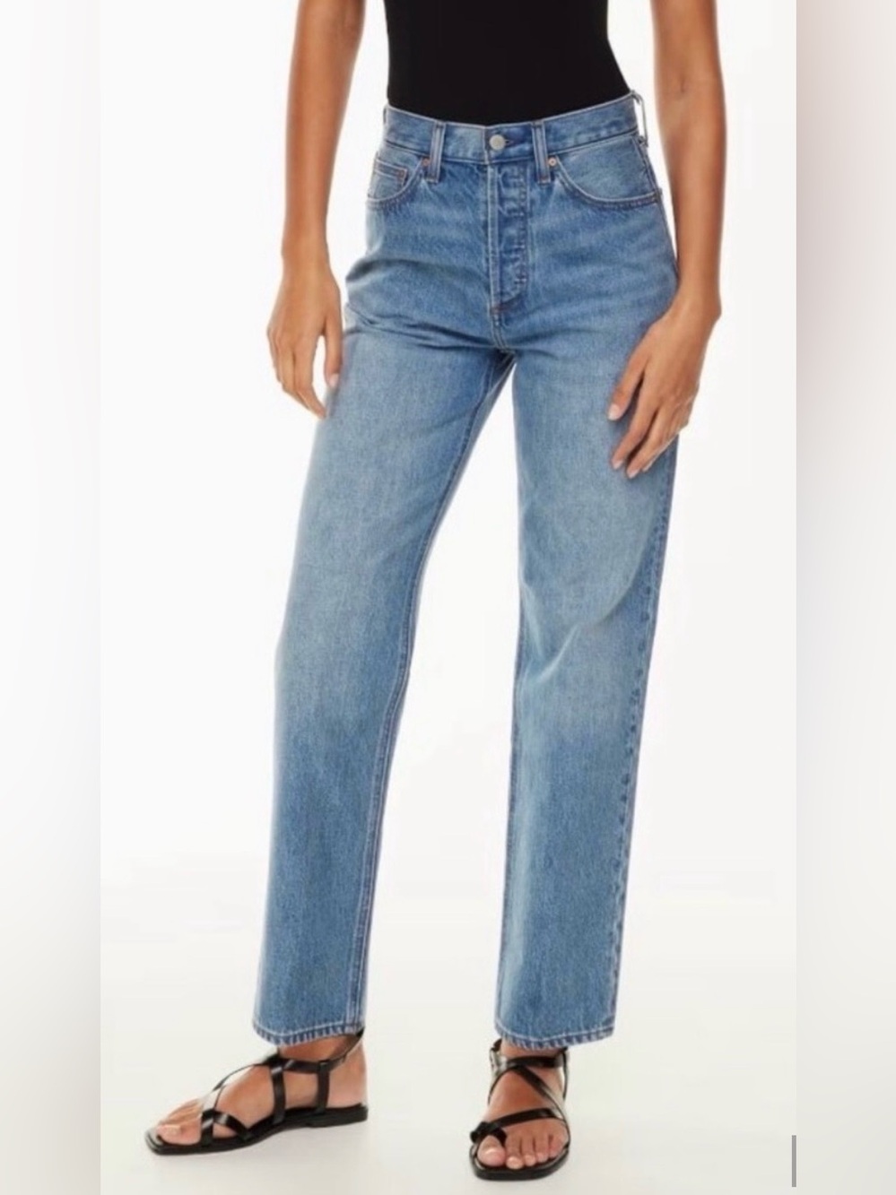 Aritzia Denim Forum The '90s Joni Hi-Rise Loose Size 30
